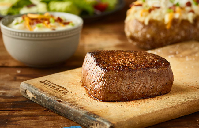 Get this offer now at Outback.com/Offers.