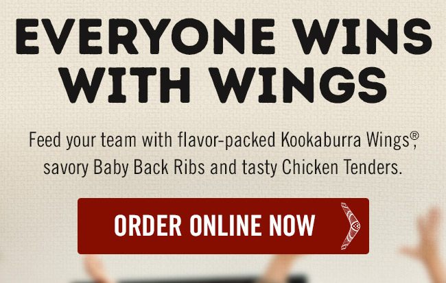 Everyone wins with wings!