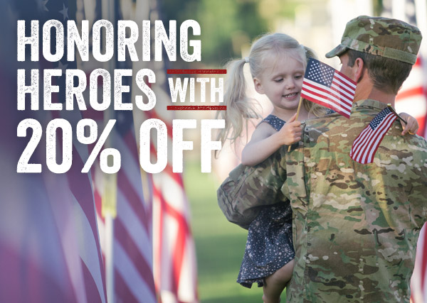 Honoring Heroes with 20% Off