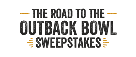 The Road To The Outback Bowl Sweepstakes