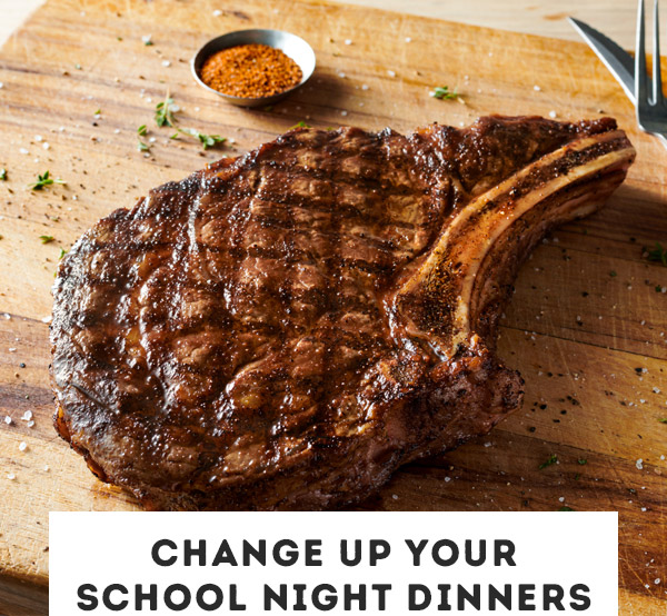 Change up your school night dinners.