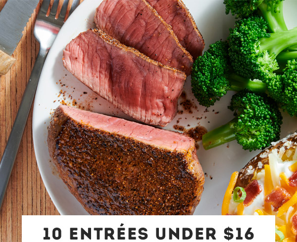 10 Entrées Under $16