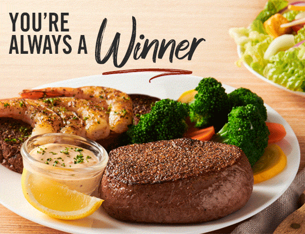 You're always a winner!