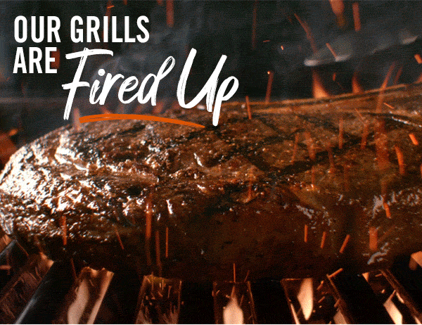 Our grills are fired up!
