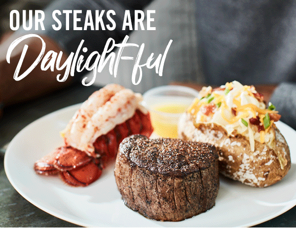 Our Steaks Are Daylight-ful