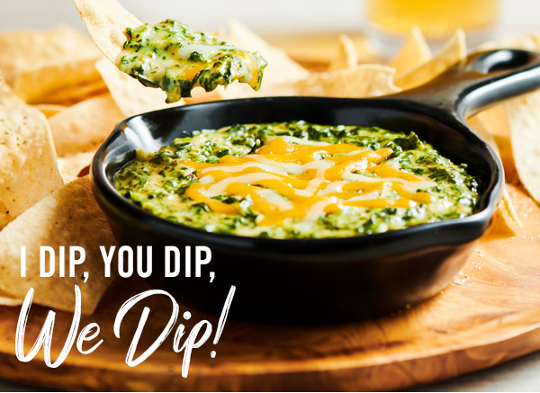 I dip, you dip, we dip!