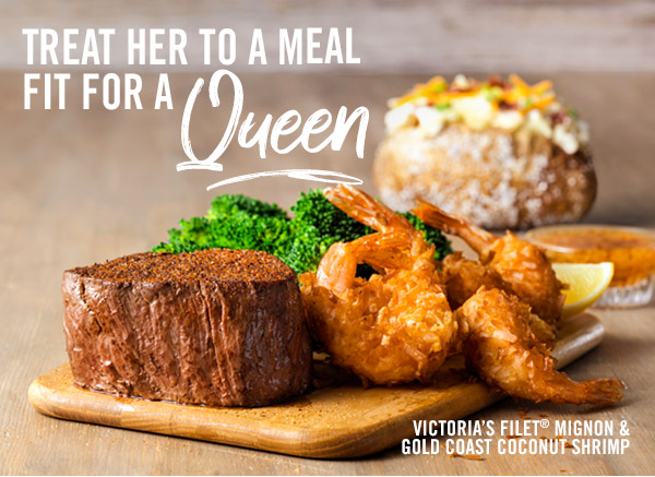 Treat Her to a Meal Fit for a Queen!