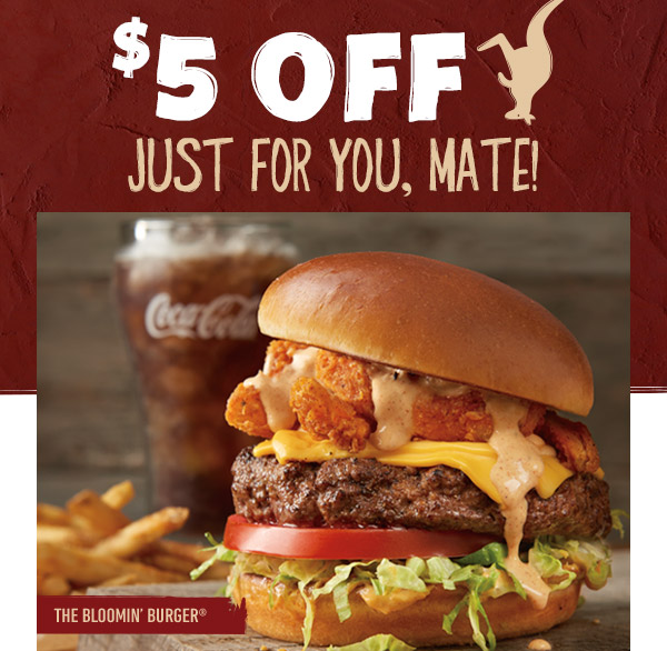 $5 Off Just For You, Mate!