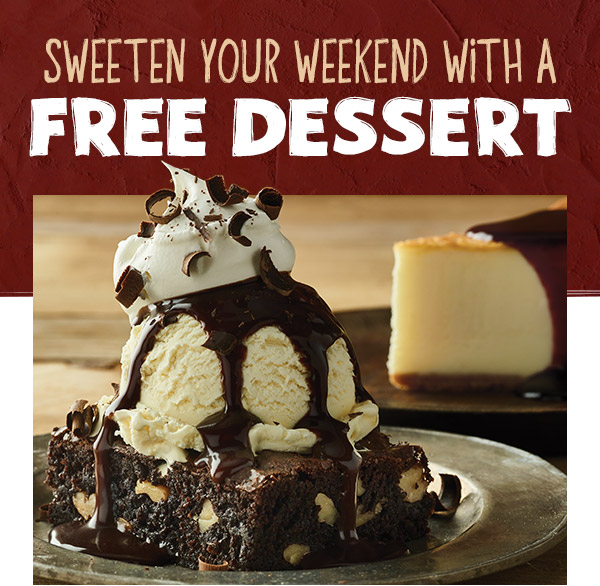 Sweeten Your Weekend With A Free Dessert