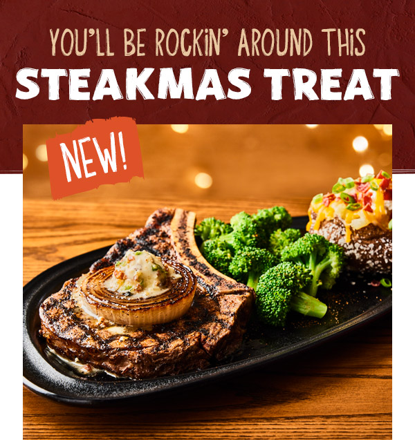 You'll Be Rockin' Around This Steakmas Treat. NEW!